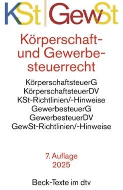 Körperschaftsteuerrecht / Gewerbesteuerrecht. KSt / GewSt-DTV New
