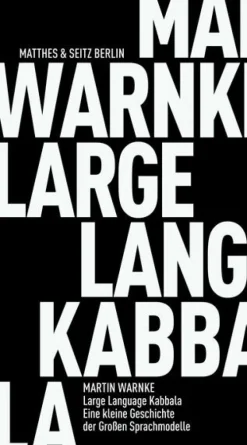 Large Language Kabbala-Matthes & Seitz Verlag Best