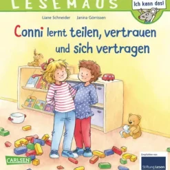 Carlsen Verlag GmbH LESEMAUS 97: Conni lernt teilen, vertrauen und sich vertragen Discount