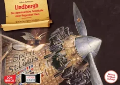 Lindbergh: Die abenteuerliche Geschichte einer fliegenden Maus. Kamishibai Bildkartenset-Don Bosco Medien GmbH