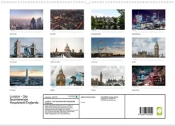 Calvendo London - Die faszinierende Hauptstadt Englands. (Wandkalender 2026 DIN A2 quer), Monatskalender Sale