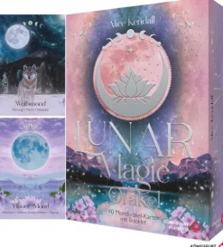 Lunar Magic Orakel - 40 Mondorakel-Karten mit Booklet (Deutsch)-Königsfurt-Urania Sale