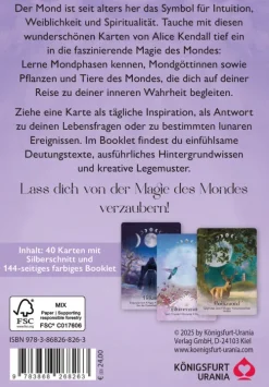 Lunar Magic Orakel - 40 Mondorakel-Karten mit Booklet (Deutsch)-Königsfurt-Urania Sale