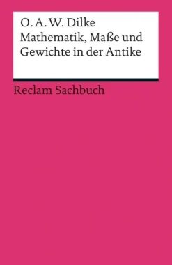 Reclam Philipp Jun. Mathematik, Maße und Gewichte in der Antike Clearance