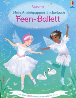 Mein Anziehpuppen-Stickerbuch: Feen-Ballett-Usborne Verlag Best