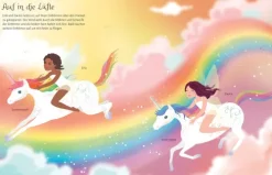 Mein Anziehpuppen-Stickerbuch: Regenbogen-Einhörner-Usborne Verlag Hot