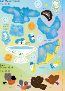 Mein erstes Anziehpuppen-Stickerbuch: Flora, die kleine Feen-Ballerina-Usborne Verlag Online