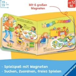 Ravensburger Verlag Mein erstes Magnetbuch - Was machen wir in der Kita? New