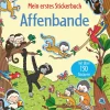 Usborne Verlag Mein erstes Stickerbuch: Affenbande Clearance