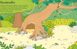 Usborne Verlag Mein erstes Stickerbuch: Affenbande Clearance
