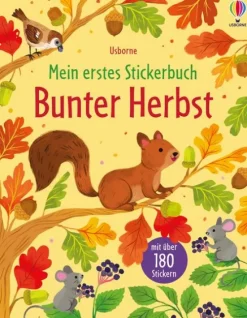 Mein erstes Stickerbuch: Bunter Herbst-Usborne Verlag