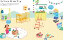 Mein erstes Stickerbuch: Wir bekommen ein Geschwisterchen!-Usborne Verlag Hot