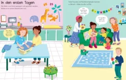 Mein erstes Stickerbuch: Wir bekommen ein Geschwisterchen!-Usborne Verlag Hot