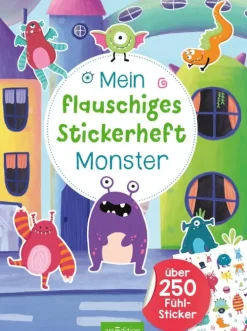 Mein flauschiges Stickerheft - Monster-Ars Edition GmbH Hot