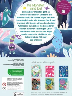 Mein flauschiges Stickerheft - Monster-Ars Edition GmbH Hot