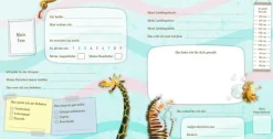 Baumhaus Verlag GmbH Mein großes Zoo Kindergarten-Freundebuch