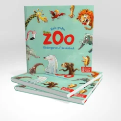 Baumhaus Verlag GmbH Mein großes Zoo Kindergarten-Freundebuch