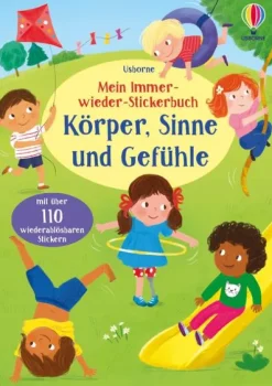 Usborne Verlag Mein Immer-wieder-Stickerbuch: Körper, Sinne und Gefühle Discount