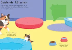 Mein Immer-wieder-Stickerbuch: Meine liebsten Katzen-Usborne Verlag Discount