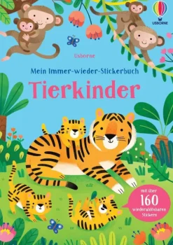Mein Immer-wieder-Stickerbuch: Tierkinder-Usborne Verlag Discount