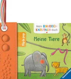 Ravensburger Verlag Mein Knuddel-Knautsch-Buch: flip&pop. Meine Tiere Outlet