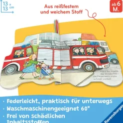 Ravensburger Verlag Mein Knuddel-Knautsch-Buch: Meine Feuerwehr Clearance