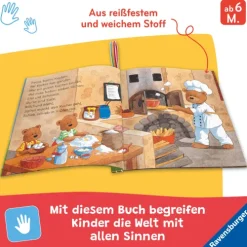 Ravensburger Verlag Mein Knuddel-Knautsch-Buch: Alle meine Kinderreime; weiches Stoffbuch, waschbares Badebuch, Babyspielzeug ab 6 Monate Sale