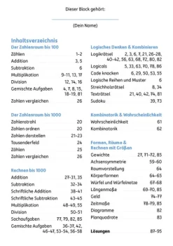 Hauschka Verlag GmbH Mein Rätselblock Mathe 3. Klasse Best