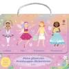 Meine glitzernden Anziehpuppen-Stickerbücher mini: Im Ballett, Feen, Freundinnen und Prinzessinnen-Usborne Verlag Outlet