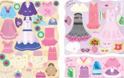 Meine glitzernden Anziehpuppen-Stickerbücher mini: Im Ballett, Feen, Freundinnen und Prinzessinnen-Usborne Verlag Outlet