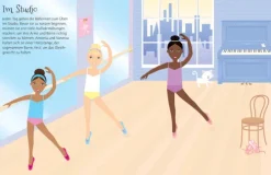 Meine glitzernden Anziehpuppen-Stickerbücher mini: Im Ballett, Feen, Freundinnen und Prinzessinnen-Usborne Verlag Outlet