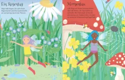 Meine glitzernden Anziehpuppen-Stickerbücher mini: Im Ballett, Feen, Freundinnen und Prinzessinnen-Usborne Verlag Outlet