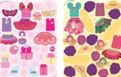 Meine glitzernden Anziehpuppen-Stickerbücher mini: Im Ballett, Feen, Freundinnen und Prinzessinnen-Usborne Verlag Outlet