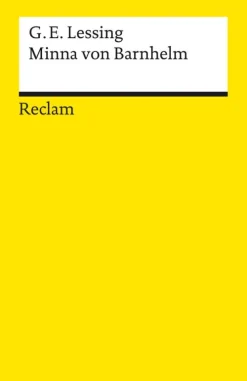 Minna von Barnhelm, oder das Soldatenglück. Ein Lustspiel in fünf Aufzügen-Reclam Verlag Sale