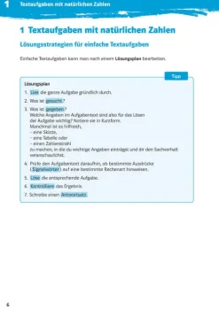 10-Minuten-Training Mathematik Textaufgaben 5. Klasse-Klett Lerntraining Sale