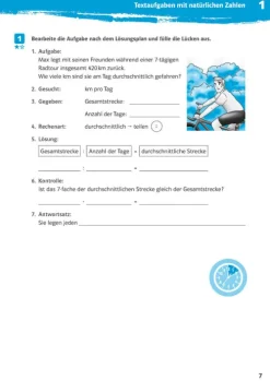 10-Minuten-Training Mathematik Textaufgaben 5. Klasse-Klett Lerntraining Sale