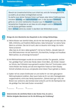 10-Minuten-Training Texte schreiben. Deutsch 5./6. Klasse-Klett Lerntraining