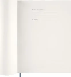 Moleskine 15 Monate Essential Wochenkalender 2025/2026, 1 Wo = 2 Seiten, vertikal, XXL, fester Einband, Saphirblau-Moleskine Germany GmbH Clearance