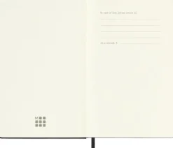 Moleskine 12 Monate Wochenkalender 2026, Pocket/A6, 1 Wo = 2 Seiten, horizontal, fester Einband, Schwarz-Moleskine Germany Best