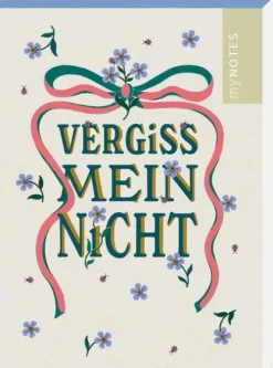 Ars Edition GmbH myNOTES Papeterie: Notizblock Cottage Style: Vergissmeinnicht Sale