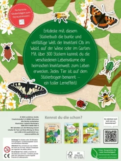 Naturforscher-Kids - Stickerheft Insekten-Ars Edition GmbH New