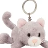 - Schlüsselanhänger Katze grau 10cm liegend GREEN-NICI Online
