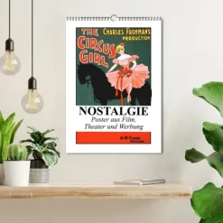 Calvendo NOSTALGIE Poster aus Film, Theater und Werbung (Wandkalender 2026 DIN A3 hoch), Monatskalender Sale