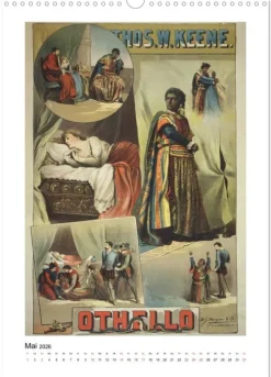 Calvendo NOSTALGIE Poster aus Film, Theater und Werbung (Wandkalender 2026 DIN A3 hoch), Monatskalender Sale