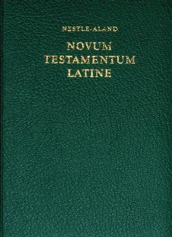 Novum Testamentum Latine-Deutsche Bibelges. Sale