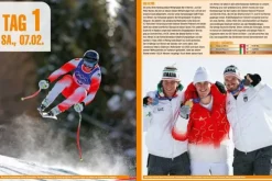 Olympische Winterspiele - Die XXV. Winterspiele in Mailand/Cortina d'Ampezzo/Norditalien. Mit Stars wie Johannes Lochner, Philipp Raimund, Laura Nolte, Tobias Wendl,-Motorbuch Verlag Discount