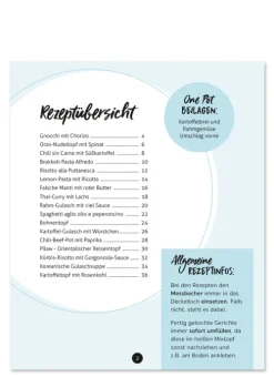 Wild, C.T. Verlag ONE POT REZEPTE