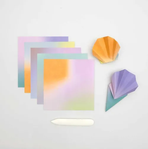 Origami Duo Color, Blurry Gradient FSC MIX, 15 x 15 cm, 100 Blatt-Rico Design GmbH & Co.KG Online