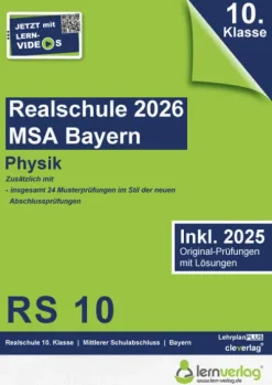 Original-Prüfungen Realschulabschluss Bayern 2026 Physik-lernverlag Online
