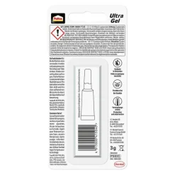 Pattex Kleben Pattex Sekundenkleber Ultra Gel, 3 g-Henkel AG & Co. KGaA Outlet